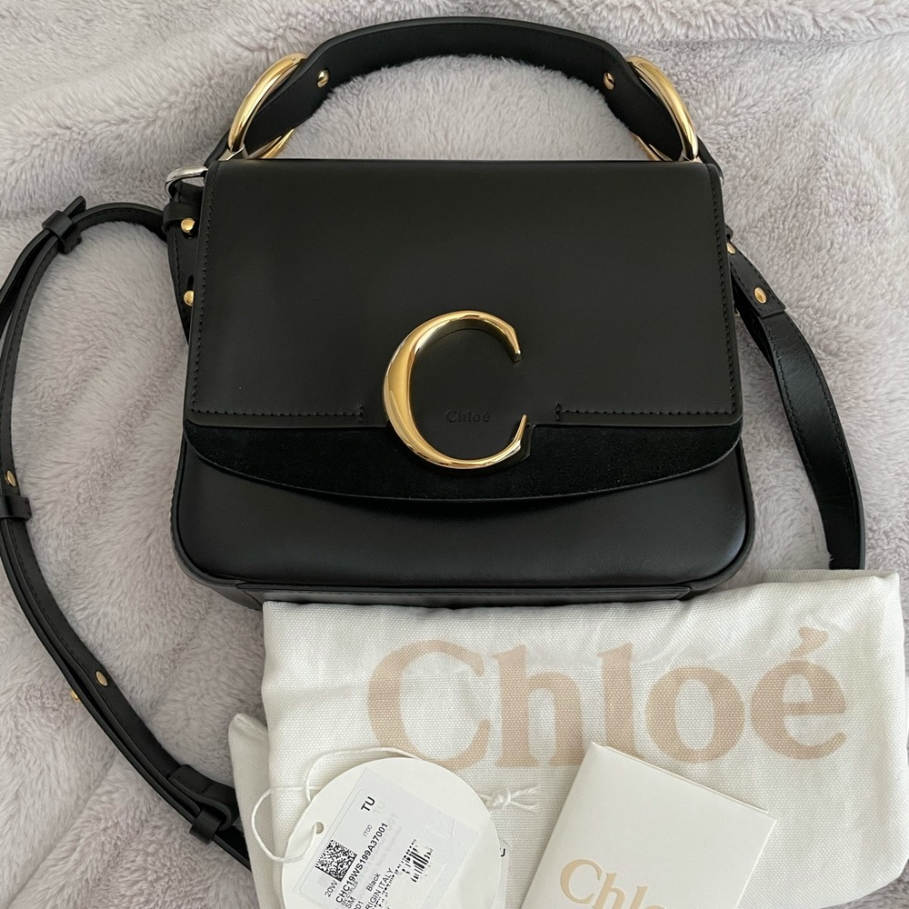 Chloe Small C Crossbody Bag